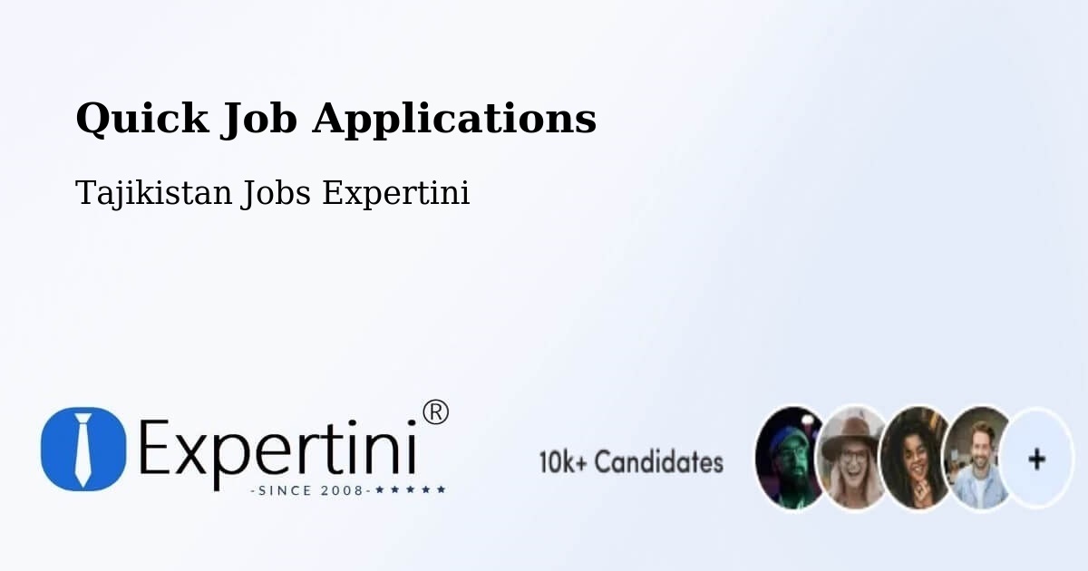 Quick Apply Feature – Tajikistan - Tajikistan Jobs Expertini